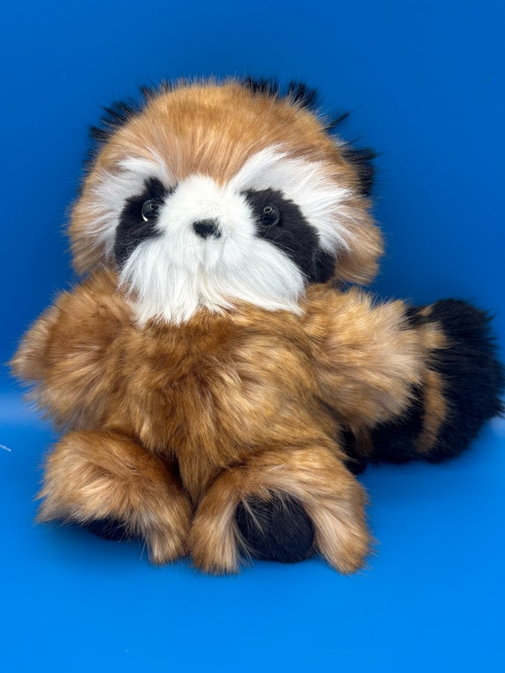 Handmade Raccoon Plushie 12" Ultra Soft Fluffy Stuffed Animal Toy Gift